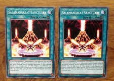 Yu-Gi-Oh! 2 x Salamangreat Sanctuary - SOFU-EN051 - 1st Edition. Free Postage