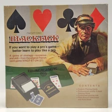 Twenty One Blackjack Game By Jax 6003 Vintage 1995 Sealed Play Like A Pro
