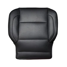 NEW Driver Bottom Leather Seat Cover For 14-19 Chevy Silverado 1500 2500 3500 HD