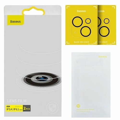 2Pcs Baseus Camera Lens Protector For iPhone14 Pro Max Tempered Glass Full Cover - Picture 15 of 16
