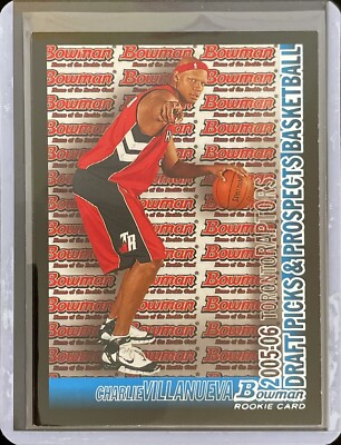 2005-06 Topps Bowman: Charlie Villanueva - Rookie / RC #117