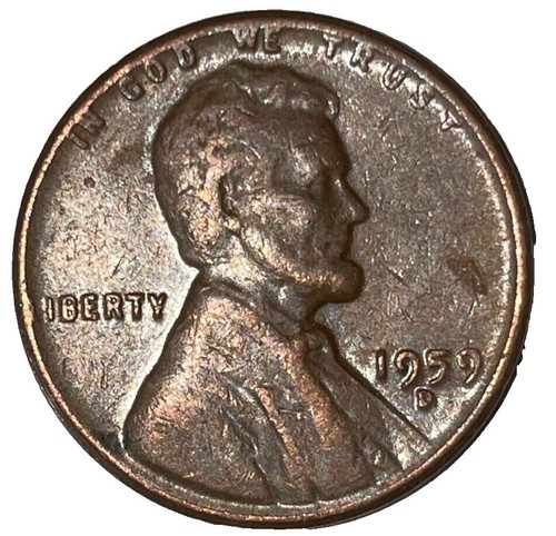 1959 Lincoln Penny No Mint Mark , Error Coin, DDO DDR | eBay