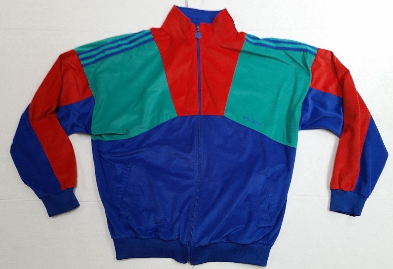 adidas colorblock track jacket