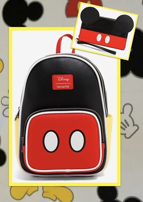 LOUNGEFLY Disney MICKEY MOUSE Cosplay “OH BOY” Mini Backpack  display picture 1