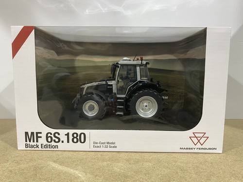 Universal Hobbies Massey Ferguson 6S.180 schwarz Traktor Maßstab 1:32 Diecast - UH6611
