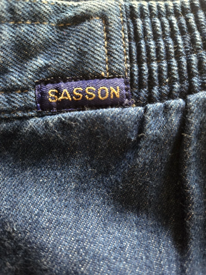 Falda vaquera vintage Sasson talla 8  Foto 4 de 4