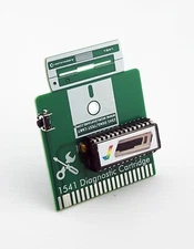 COMMODORE 1541 Floppy Disk Drive Diagnostic Cartridge for C64/C128(D) Green