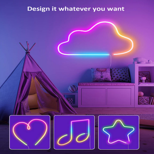 Striscia NEON LED WIFI Smart Life Tuya WIBY 5M RGBIC 36 Watt Alexa Google - Imagen 18 de 18