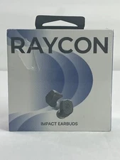 Raycon Impact RBE775 Black Active Noise Cancellation Bluetooth Earbuds