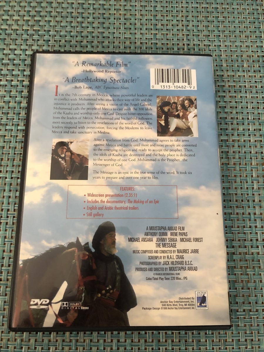 The Message (DVD, 1998) Anthony Quinn, Irene Papas 13131048292| eBay