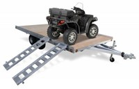 2022 Polaris PATV88X14-A PATV88X14A ALUMINUM ATV TANDEM TRAILER