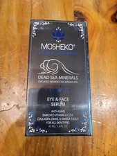 Mosheko Mineral Beauty Elevate Eye &Face Serum Sealed in Original Packaging. SW2