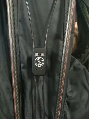 THE ORIGINAL CNC Clamp to fix golf stand bag BEWARE CHINESE COPIES