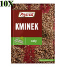 PACK OF 10 PRYMAT SPICE CUMIN WHOLE AROMATIC SPICES 20G