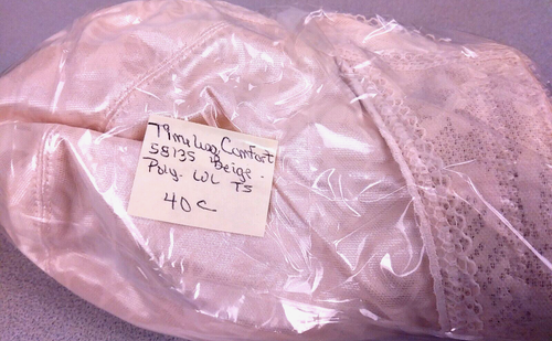 Timeless Comfort Style 58135 Beige Polyester Wireless T Shirt Bra Size 40 C (34) - Picture 16 of 16