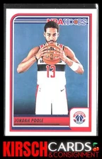 Jordan Poole 2023-24 Hoops #137 Washington Wizards