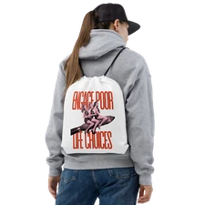 Poor Life Choices - Drawstring bag