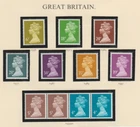 GB 1991-92 MINT Machin Photogravure by Harrison 1991-1992 issues MNH