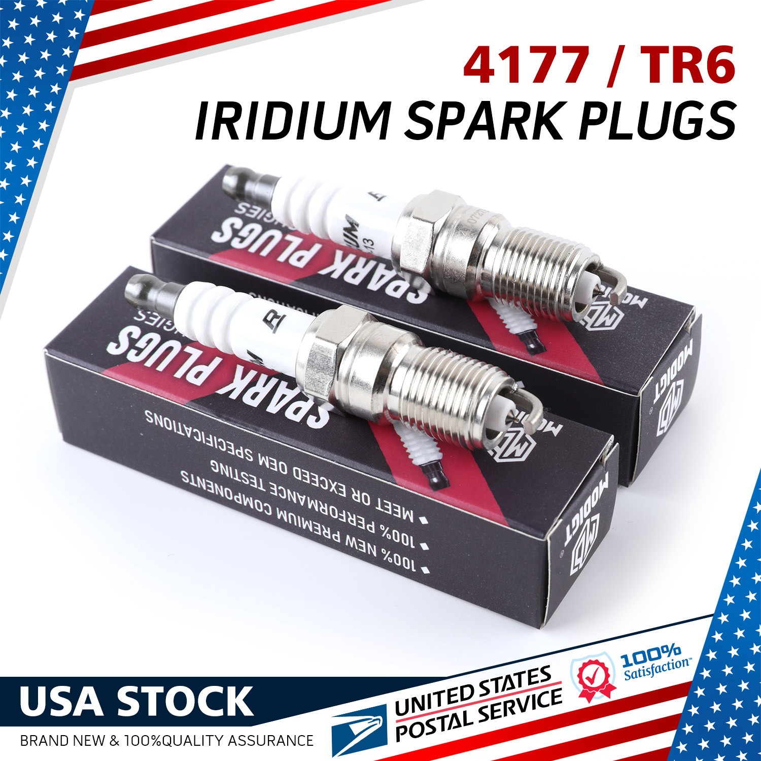 8pcs Fit NGK 4177 TR6 Iridium Spark Plugs for T20NR-U11 SP494 HR7DC HR6DS HR6DC
