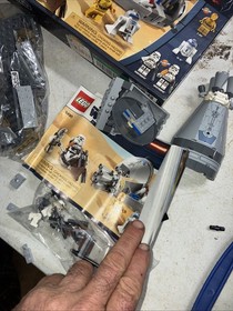 LEGO Star Wars Droid Escape 9490 Complete Set W/ Box and Mini figure Used 8