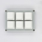 6 Keys HID Customize USB Programmable Mechanical Keyboard Macro Keypad Shortcut
