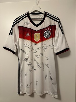 DFB Germany Jersey World Cup 2014 signed by all international players · unworn