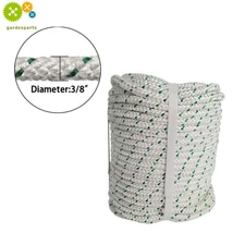 Double Braid Rope 3/8" × 100' 1544Lbs Breaking Strength Bull Rope Polyester