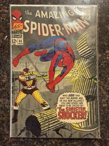 The Amazing Spider-Man #46 1967 Marvel Comics 1st appearance of The Shocker