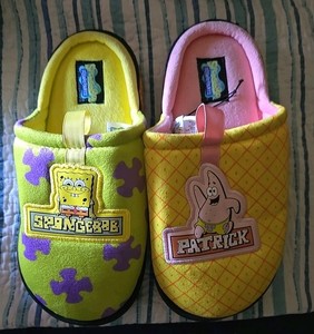 spongebob and Patrick Slippers | eBay display picture 1