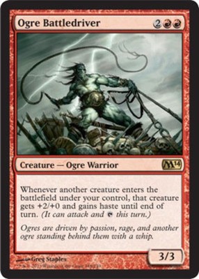 1x Ogre Battledriver Heavy Play MTG Magic - Kid Icarus -