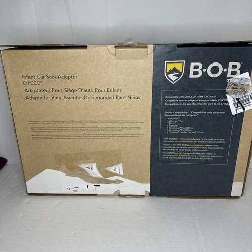 BOB Gear Jogging Stroller Infant Car Seat Adapter S12045900 For Chicco - Picture 2 of 4