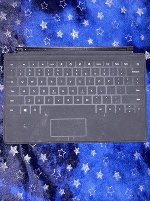 Microsoft Surface Touch Type Cover Detachable Keyboard  - 1515 / Black TESTED