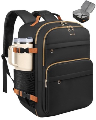 HOTOR Travel Backpack for Women  Large 15.6inch Laptop Computer Bag WaterResi...