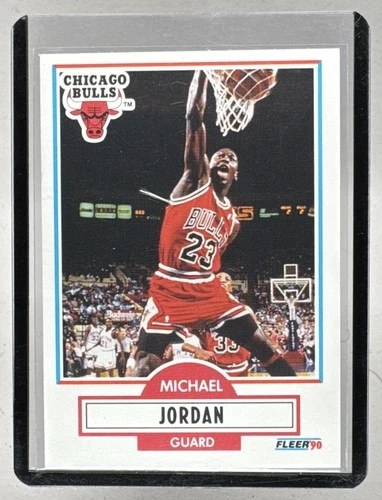 Michael Jordan 1990 Fleer #26