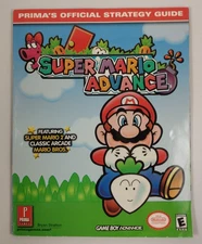 Super Mario Advance Prima Official Strategy Guide Nintendo Game Boy Advance