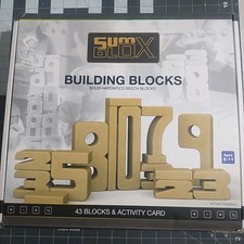 Sumblox 43 Maths Blocks Excellent Used Condition
