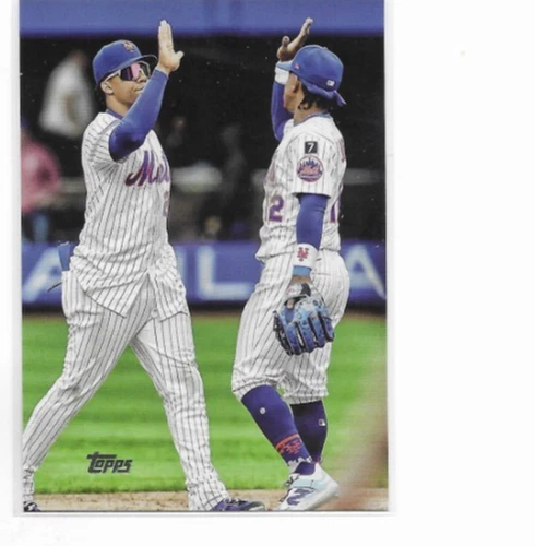 2025 Topps Update SSP-True Photo Veteran Combos#US260 J. Soto & F. Lindor Mets