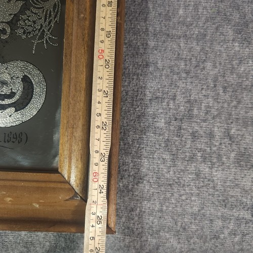 Vintage RUMPLE MINZE Peppermint Schnapps Mirror Bar Advertising 25.5" x 19.5" - Picture 16 of 23
