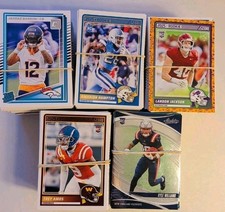 500 NFL Base Card Lot From 2024 To 2025 Rated Rookies FutureStars Star Veterans 