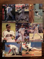 Kenny Lofton 8 Card LOT! RC / Great Gloves - Cleveland Indians