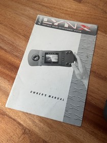 Vintage 1989 ATARI LYNX PAG-0201 Japanese Release Game Console For Parts Repair