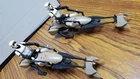 1983 Kenner Star Wars Speeder Bike Vehicle Vintage W Storm Troopers lot