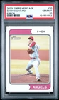 2023 Topps Heritage NO NAME ERROR Shohei Ohtani SSP #20 PSA 10 POP 12 BB2