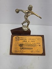 Vintage Women's International Bowling Congress Inc. 1963-64 Achievement Award