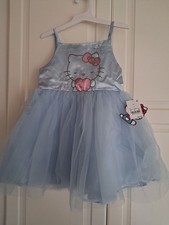 Hello Kitty Girls Tutu Dress - Light Blue - Size 4T - NEW
