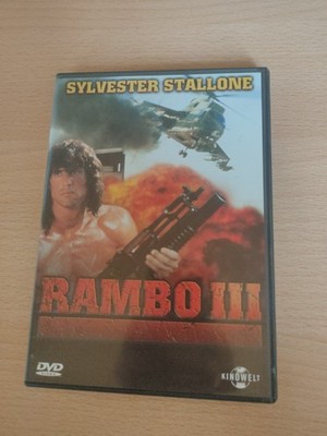 Rambo 3 -  Sylvester Stallone - Erstauflage DVD Kultfilm Uncut Top!!