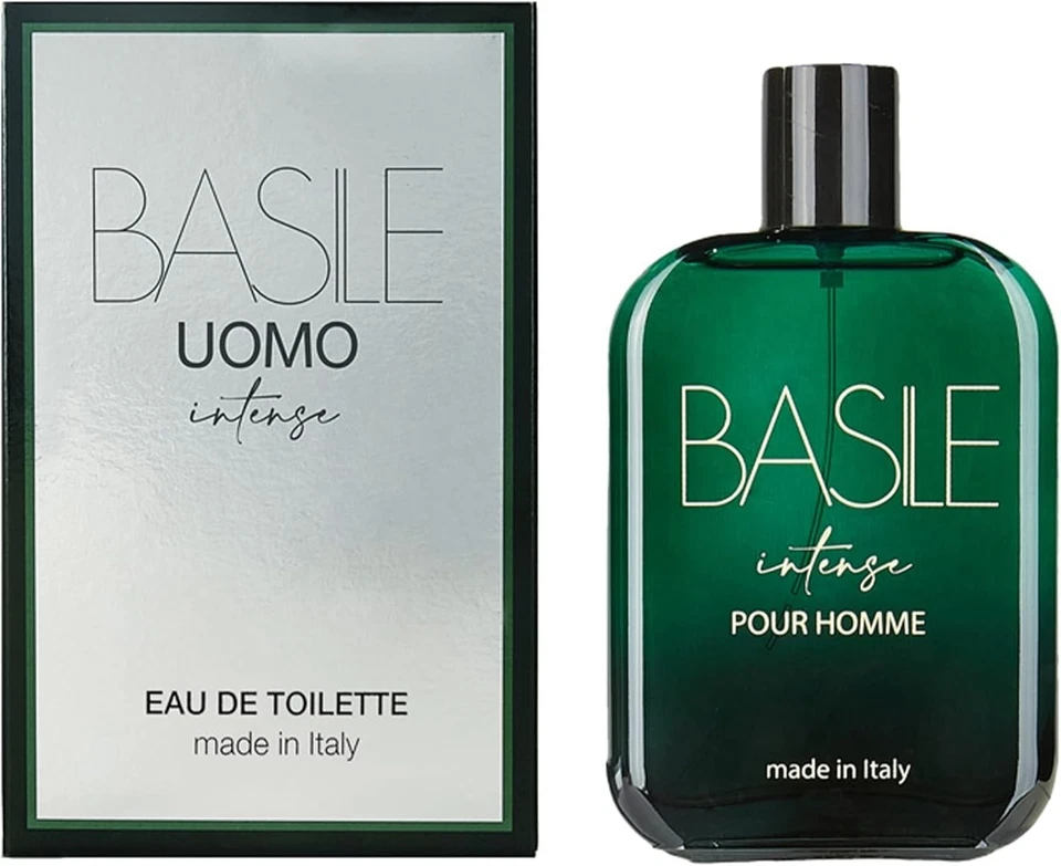 Profumo uomo Basile Intenso Eau De Toilette fragranza classica maschile 100ml - Immagine 4 di 4