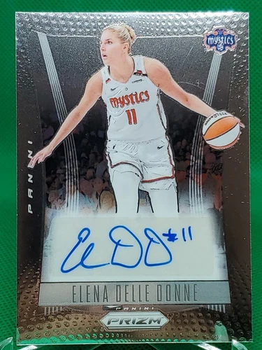 2024 Prizm WNBA ELENA DELLE DONNE Throwback Signatures Auto #TB-EDD Mystics 
