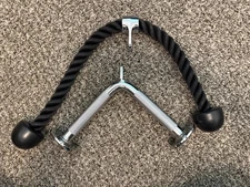 Yes4All tricep press down cable and LAT pull down attachments