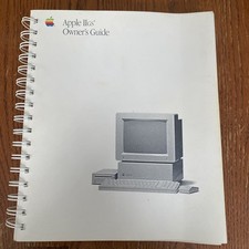 VTG 1988 APPLE IIGS PC PERSONAL COMPUTER OWNER'S GUIDE/MANUAL, Original